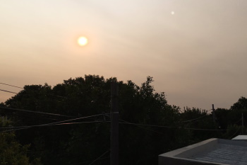 Αργεντινή πυρκαγιές καπνός ήλιος Αυστραλία