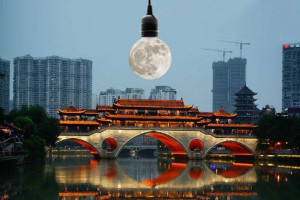 Τεχνητό φεγγάρι στον ουρανό της Κίνας