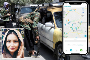 Εφαρμογή προειδοποιεί τους κατοίκους της Καμπούλ στο Αφγανιστάν για το που έχει μάχες και πυροβολισμούς